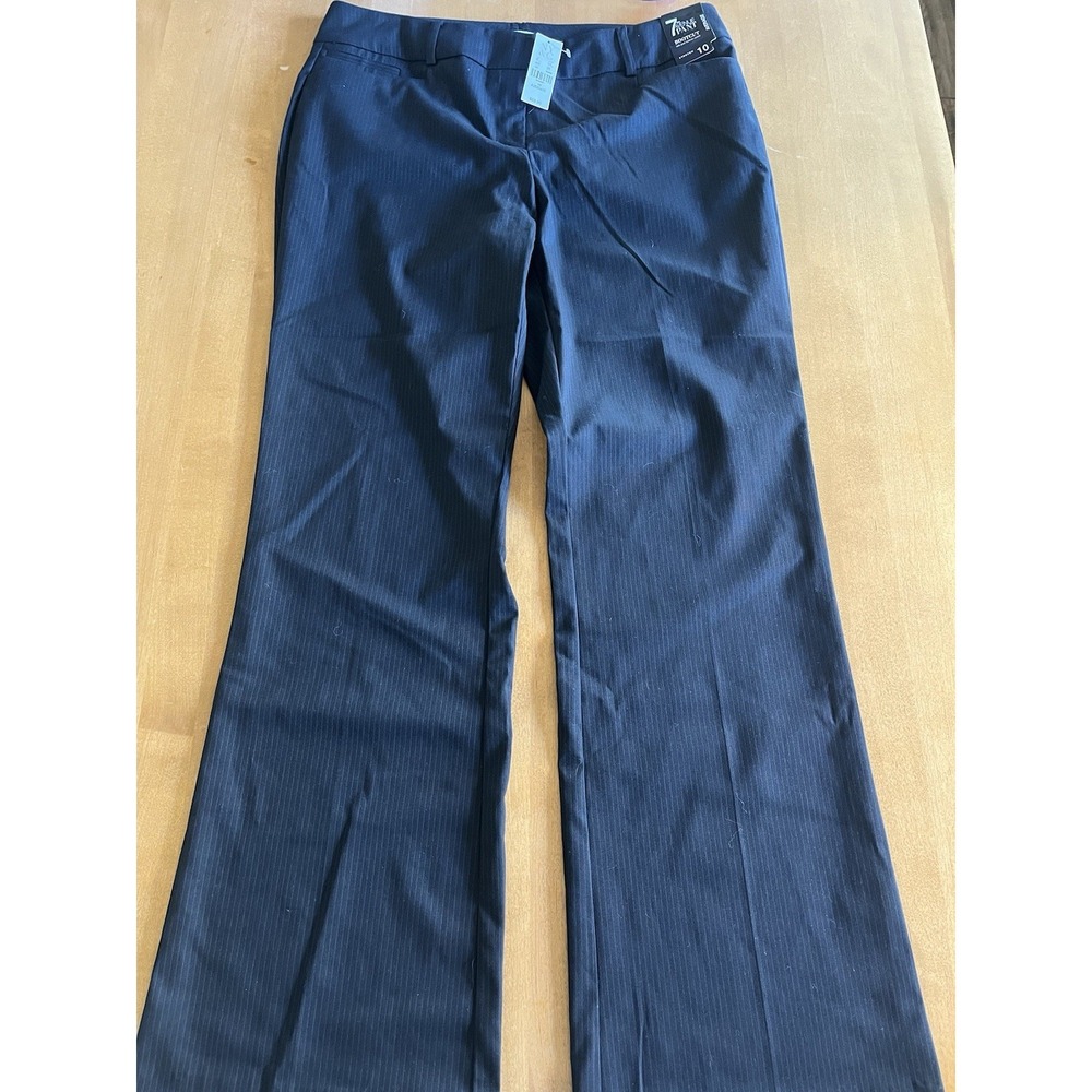 New York & Co  Pinstripe Dress Pants Sz 8 NWT‎ City Stretch Park Avenue Pant